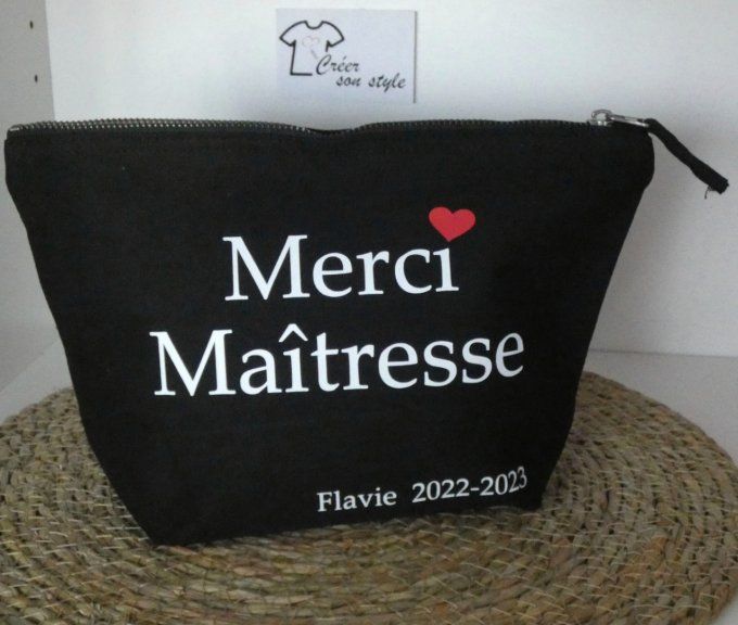 pochette "Merci maîtresse"  