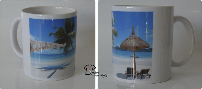 Mug "plage"