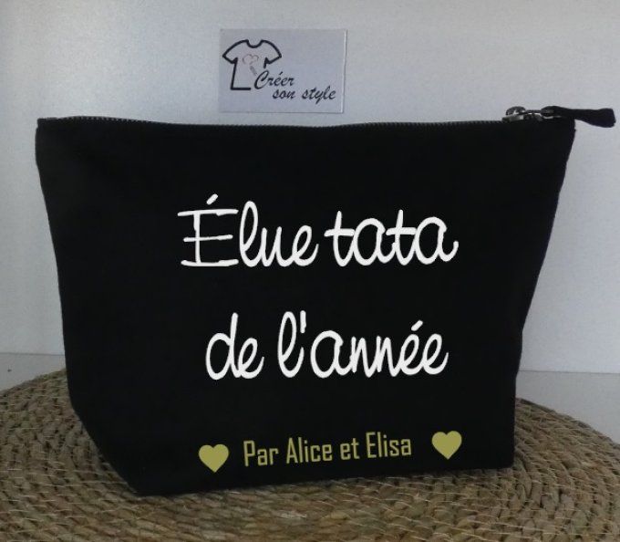 pochette "élue tata de l'année"