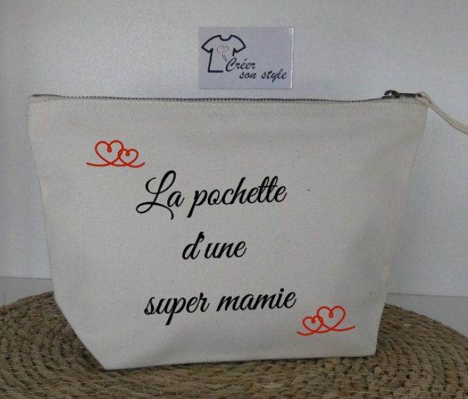 pochette "la pochette d'une super mamie"