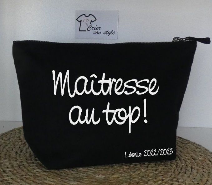 Pochette "maîtresse au top!"