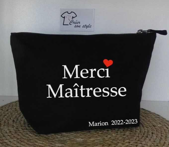 pochette "Merci maîtresse"  