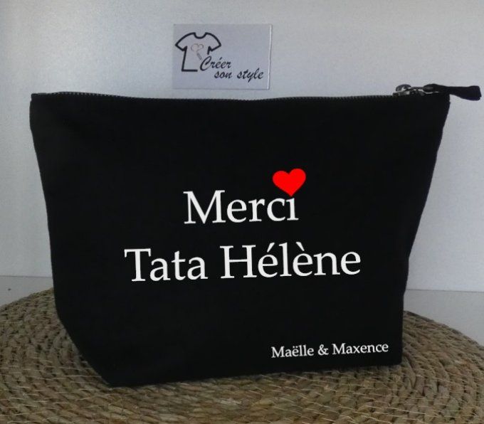 pochette  "merci tata"