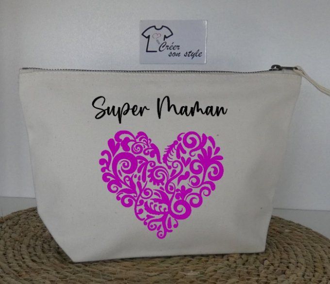 pochette  "super maman"