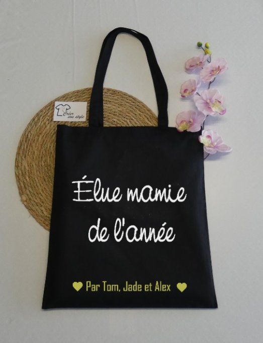 sac "élue mamie de l'année"