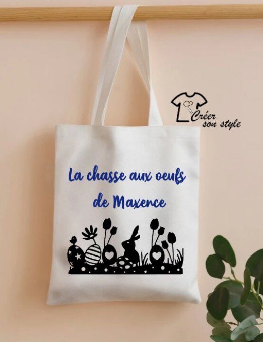 sac "la chasse aux oeufs de ..."