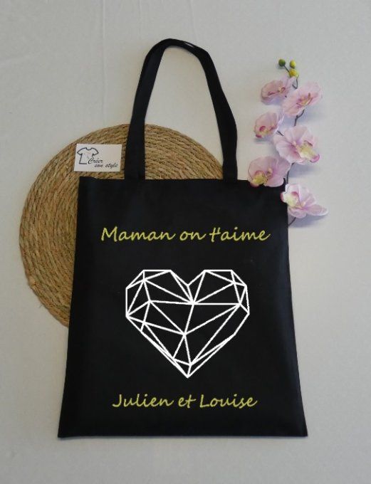 sac "Maman on t'aime"