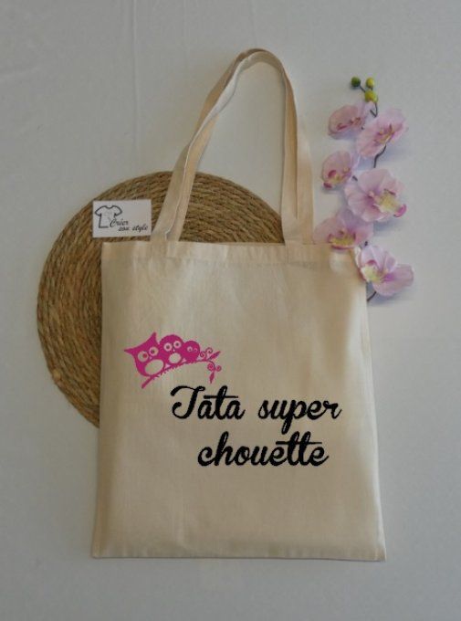 sac "tata super chouette"