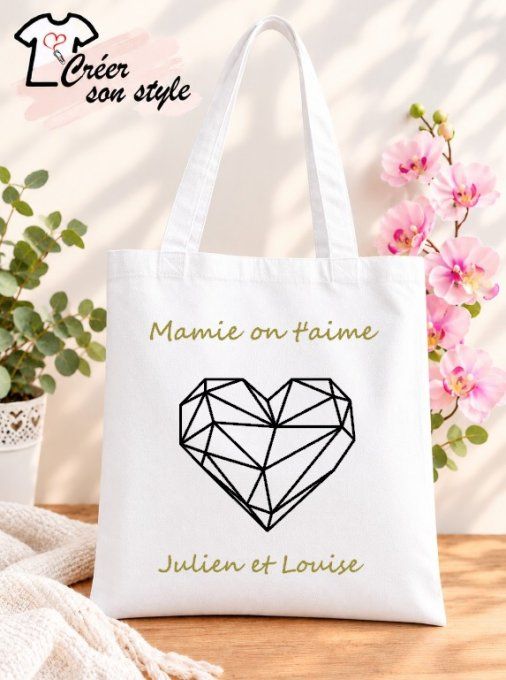 sac "Mamie on t'aime"
