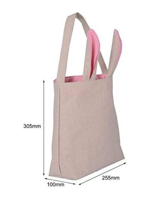 sac lapin bleu foncé