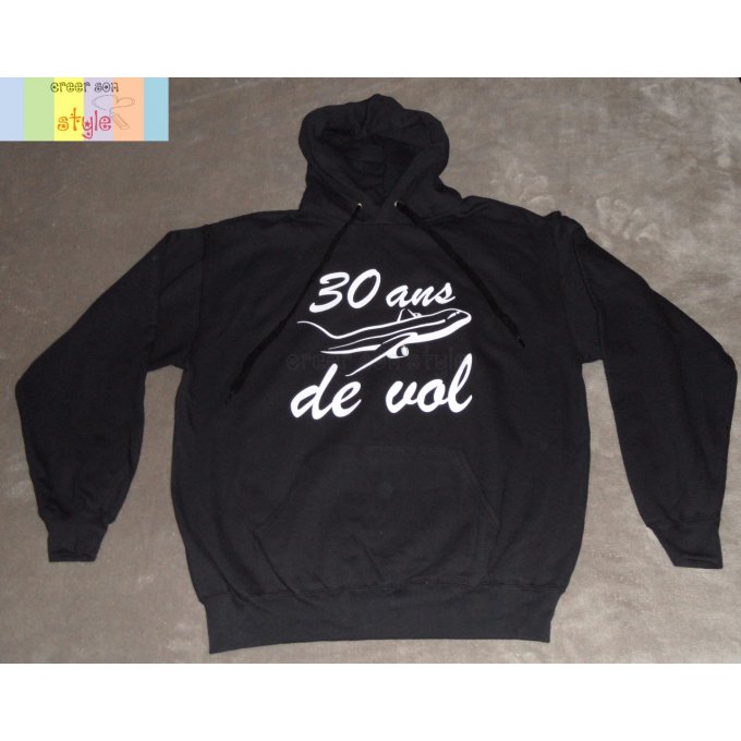 Sweat-shirt "30 ans de vol"