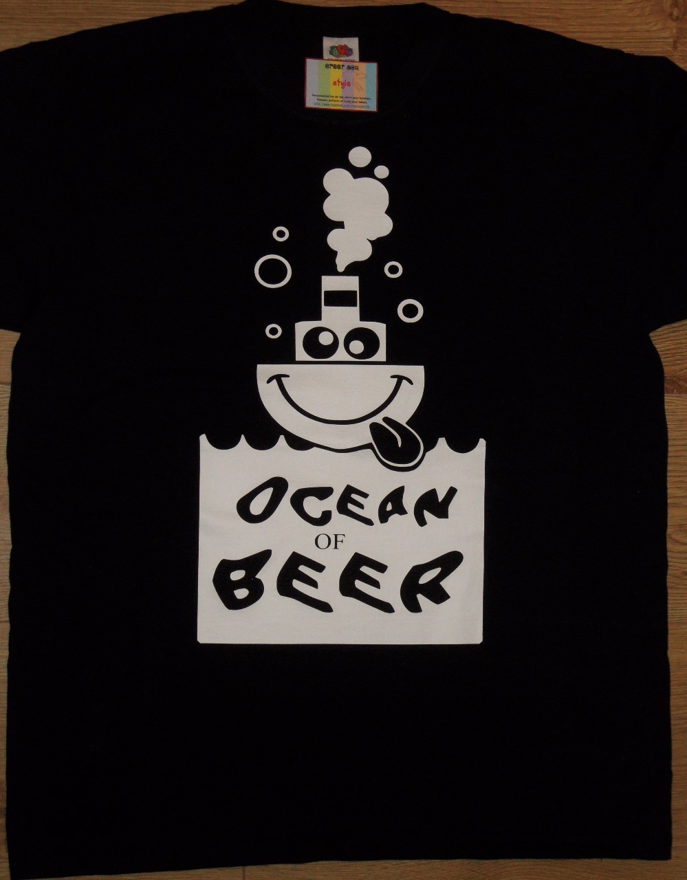 tee shirt "Ocean of beer"