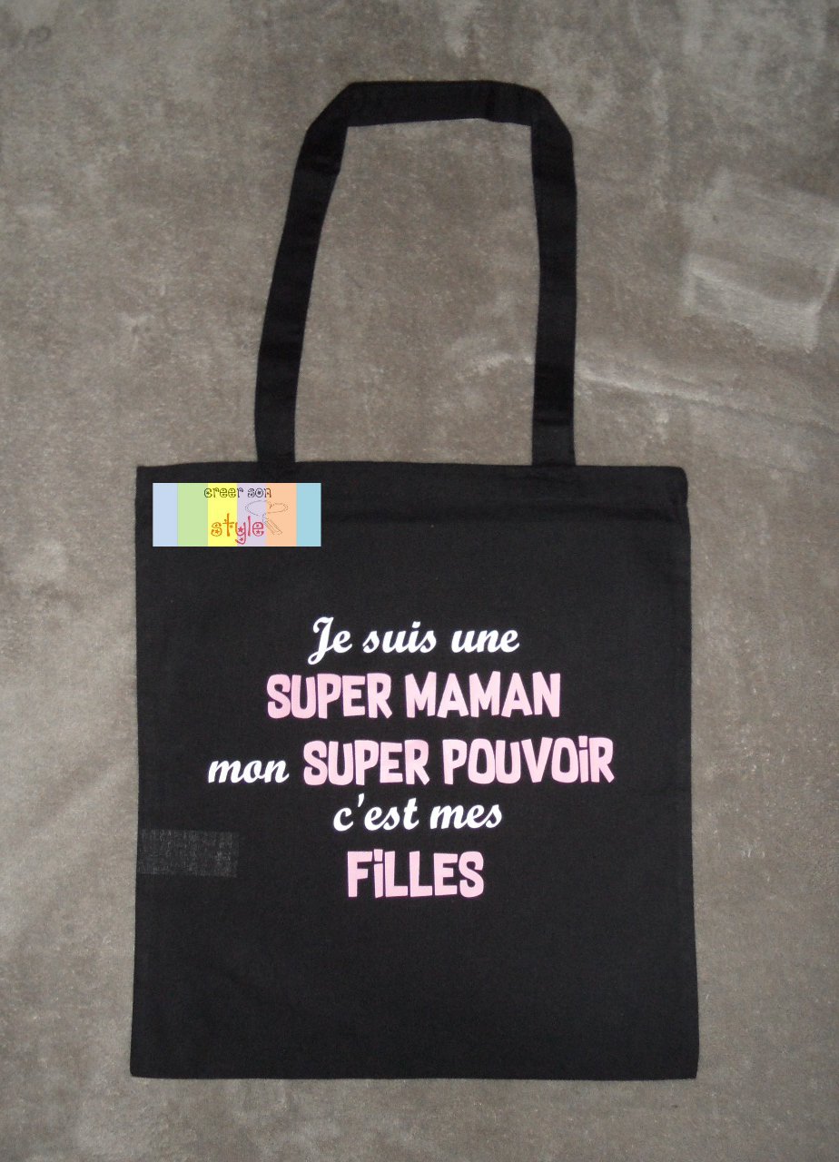 sac "Super maman"