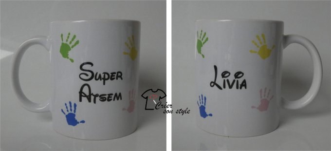 Mug "super atsem" (mains)