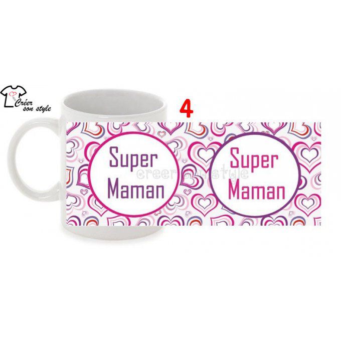 Mug pour maman/mamie (5 modèles au choix)