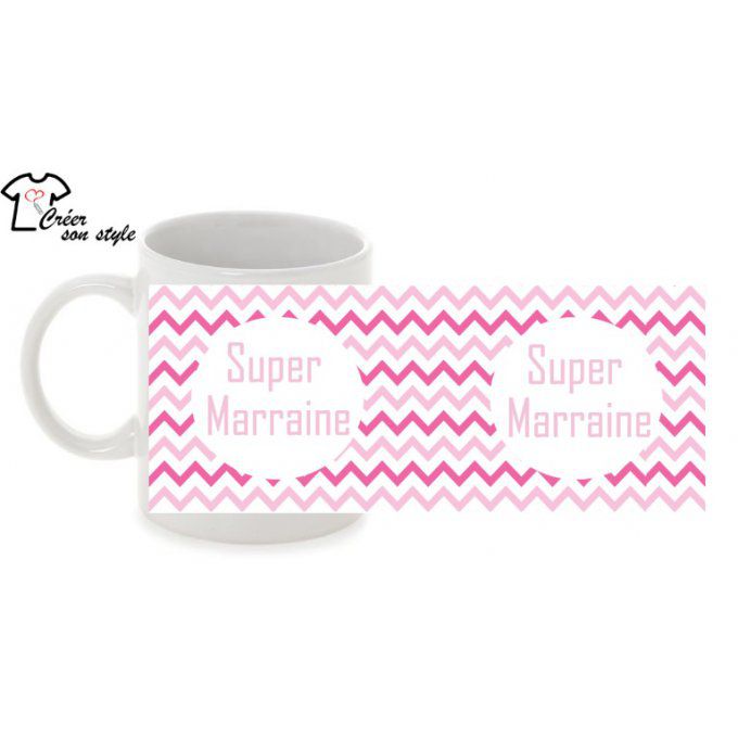 Mug "super marraine"