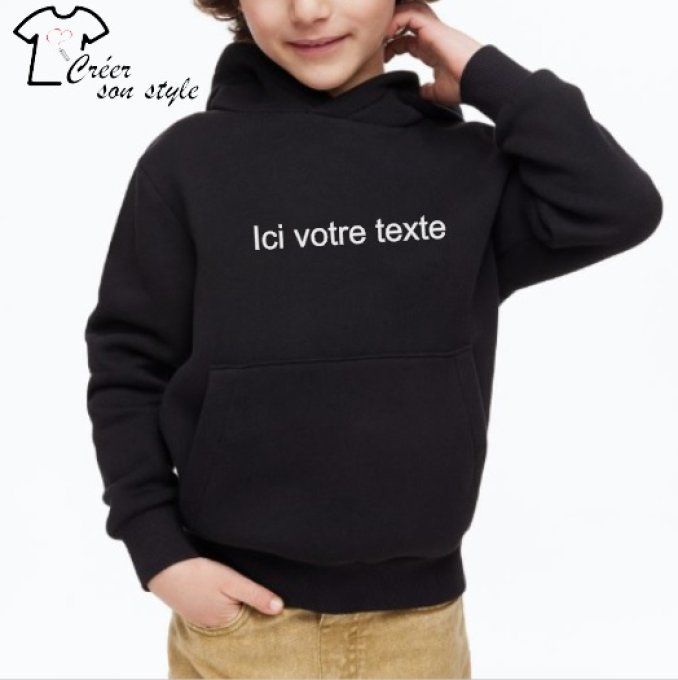 Sweat-shirt enfant à personnaliser  