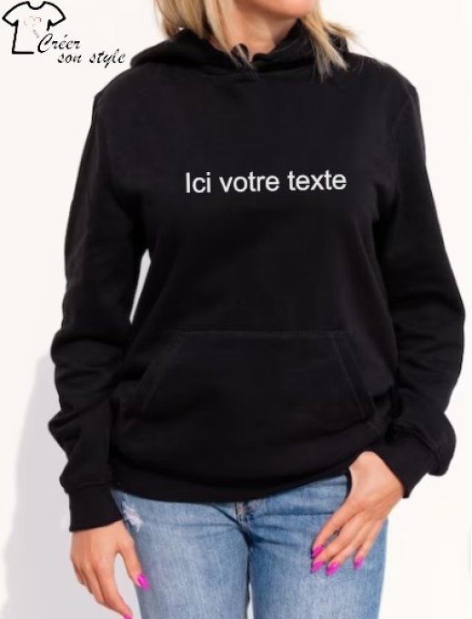 Sweat-shirt femme à personnaliser