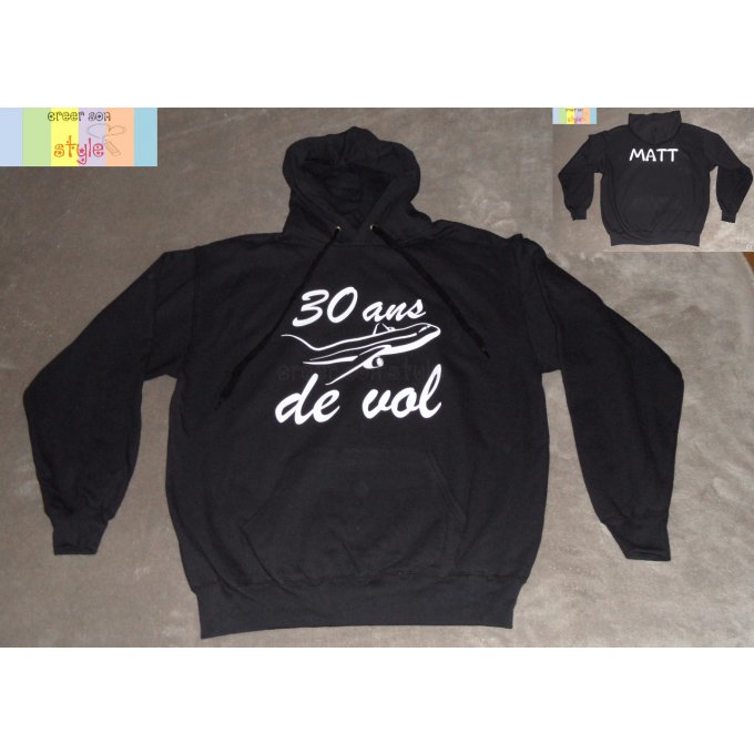 Sweat-shirt "30 ans de vol"