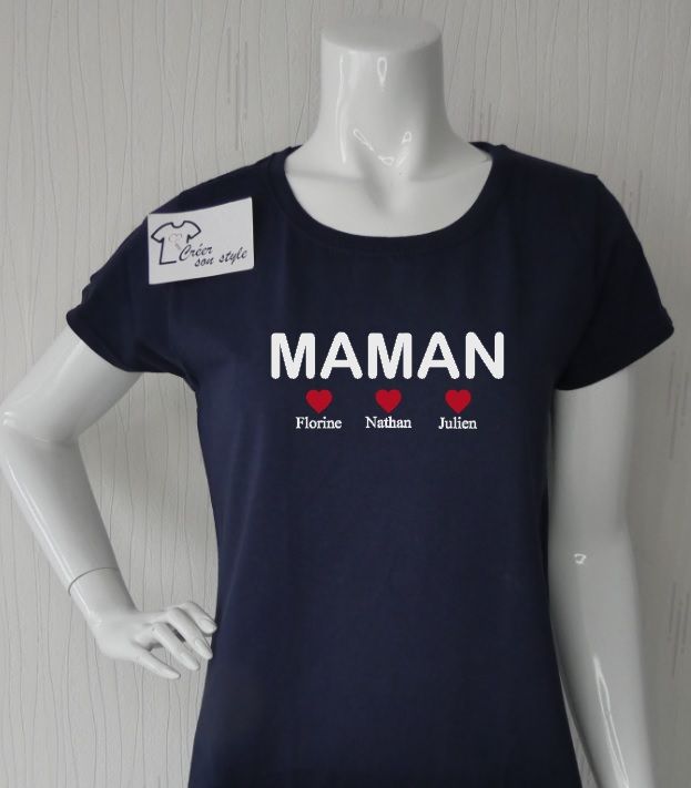 tee shirt femme "maman"