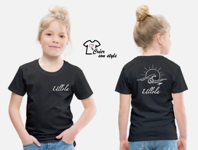 Tee shirt fille "ullola"