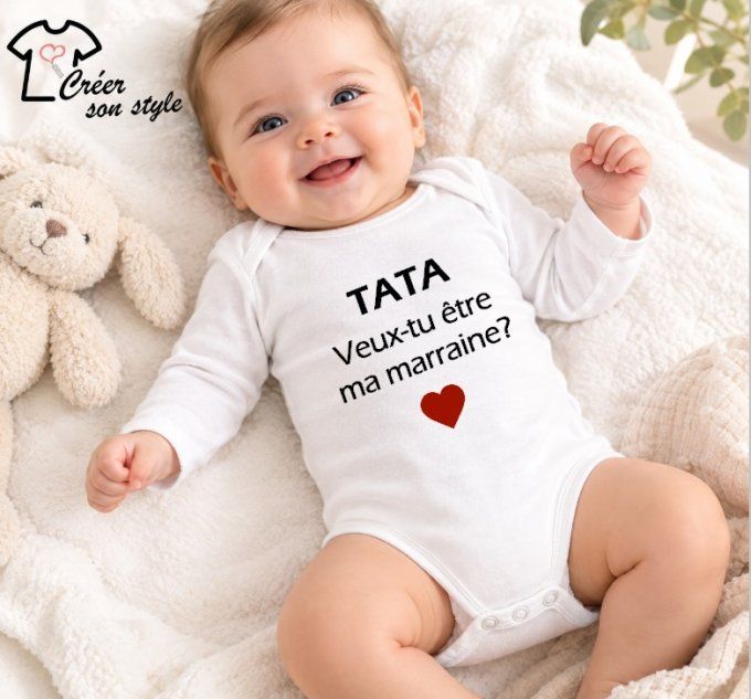Body "tata veux-tu être ma marraine?"
