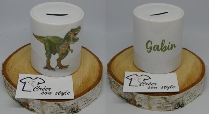 Tirelire "dinosaure"