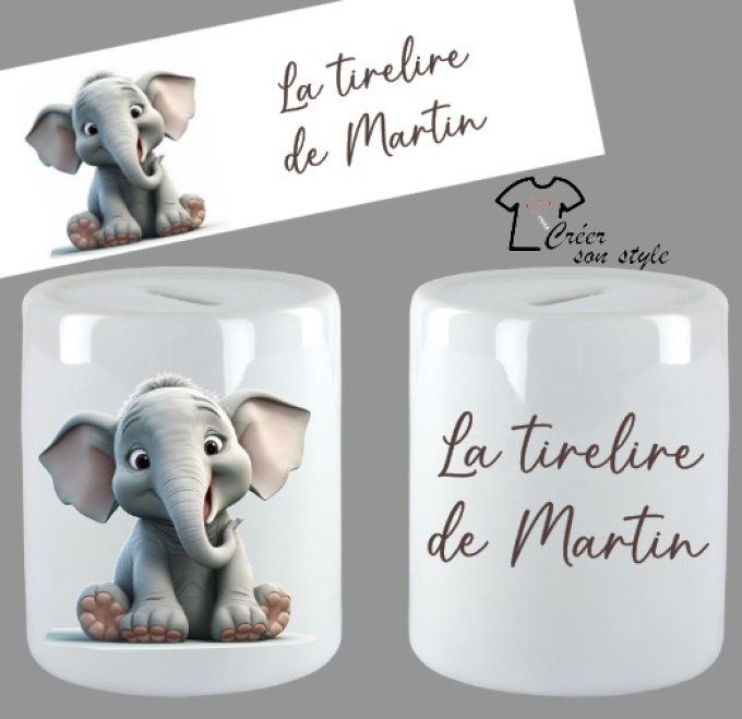 Tirelire "éléphant"