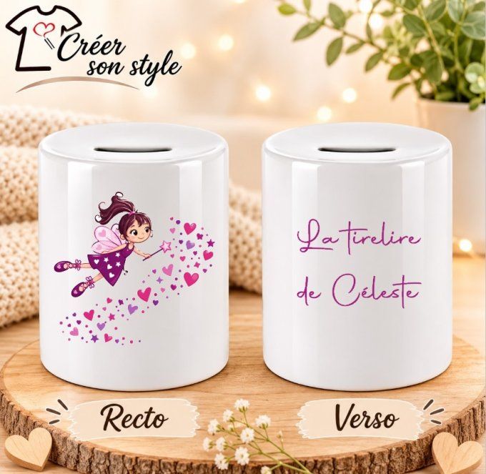 Tirelire "fée"