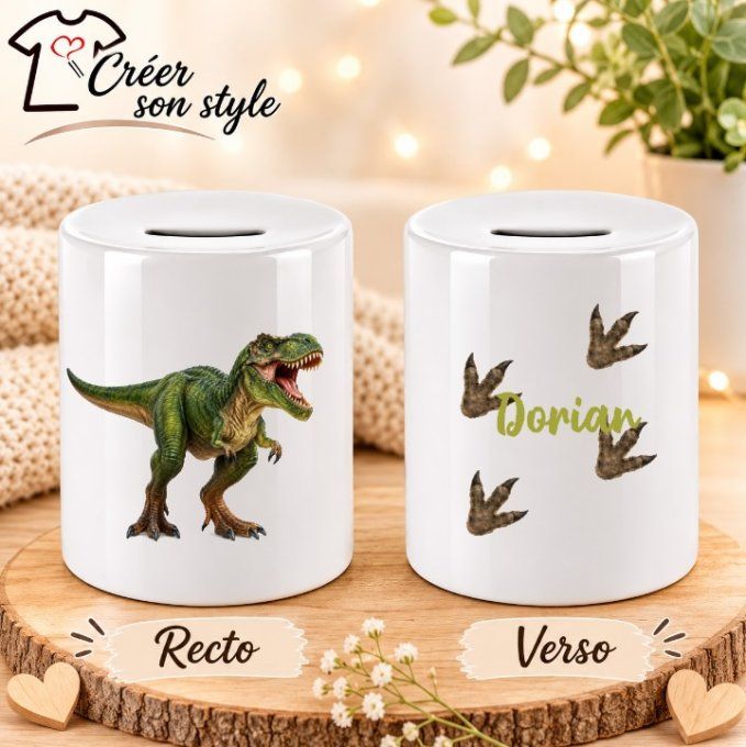 Tirelire "dinosaure"