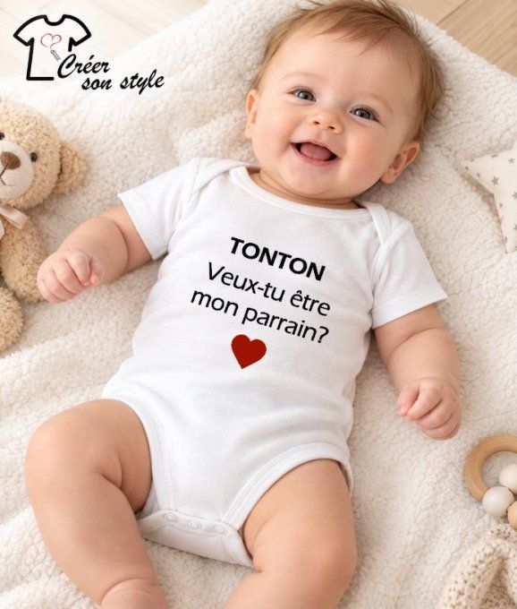 Body "tonton veux-tu être mon parrain?"